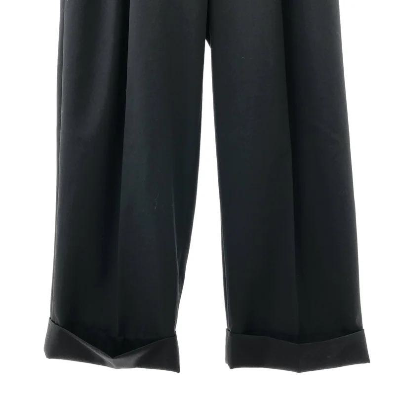 MARKAWARE / マーカウェア | 2025AW | DOUBLE PLEATED WIDE TROUSERS / ウールギャバ ダブルプリーテッド ワイドパンツ | 1 | メンズ