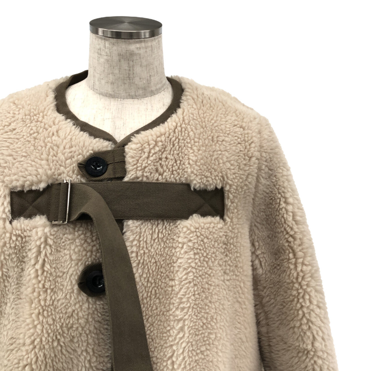 美品】 sacai / サカイ | 2020AW | リバーシブル 異素材 ボア切替