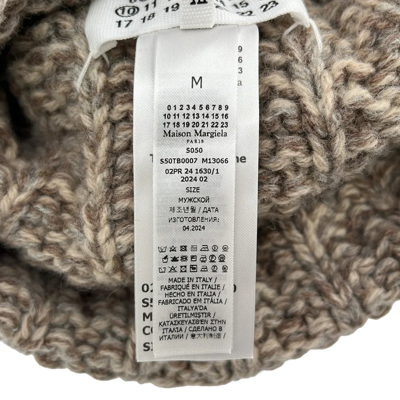 Maison Margiela / メゾンマルジェラ | シェットランドウール ビーニー ニットキャップ | M | その他
