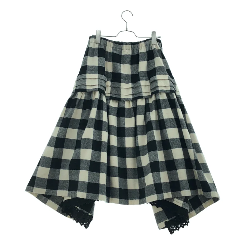 tricot COMME des GARCONS / トリココムデギャルソン | 2016AW | チェック イージー スカート TR-S026 |