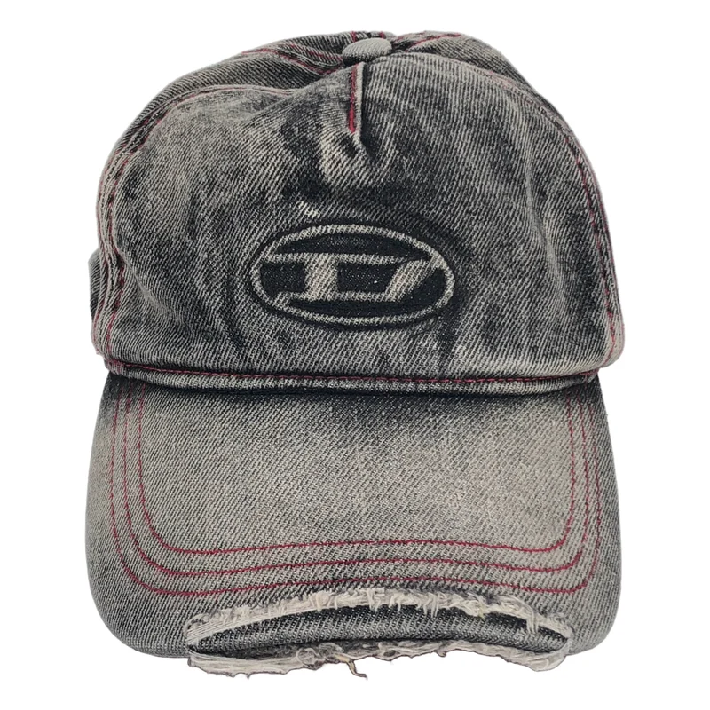 DIESEL / ディーゼル | C-SEYMON ダメージ加工 デニムキャップ | F | その他