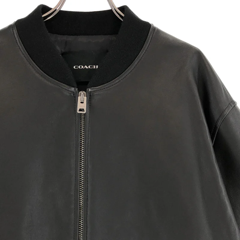 コーチレザーボンバー COACH / コーチ | レザー ボンバージャケット | L | レディース – KLD
