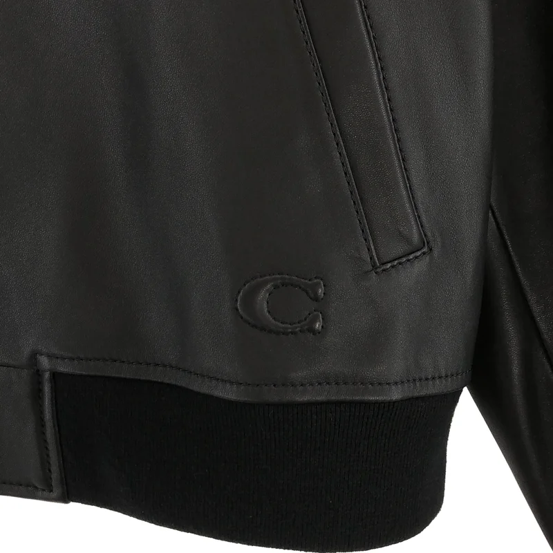 COACH / コーチ | レザー ボンバージャケット | L | レディース