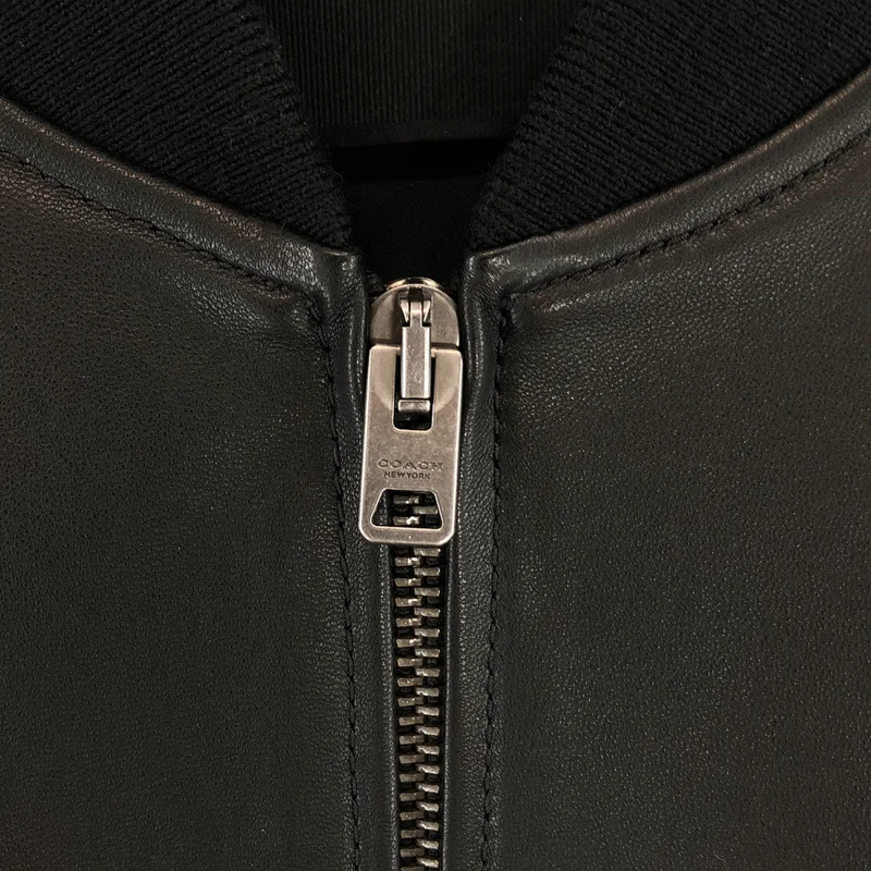 COACH / コーチ | レザー ボンバージャケット | L | レディース
