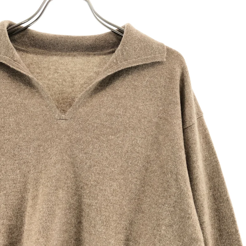 ARROW57. / アローゴーナナ | #16 C.SKIPPER カシミヤ スキッパーニット | S | レディース