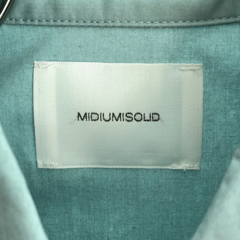 MIDIUMISOLID / ミディウミソリッド | pin tucked yoke shirt シャツ | F | レディース