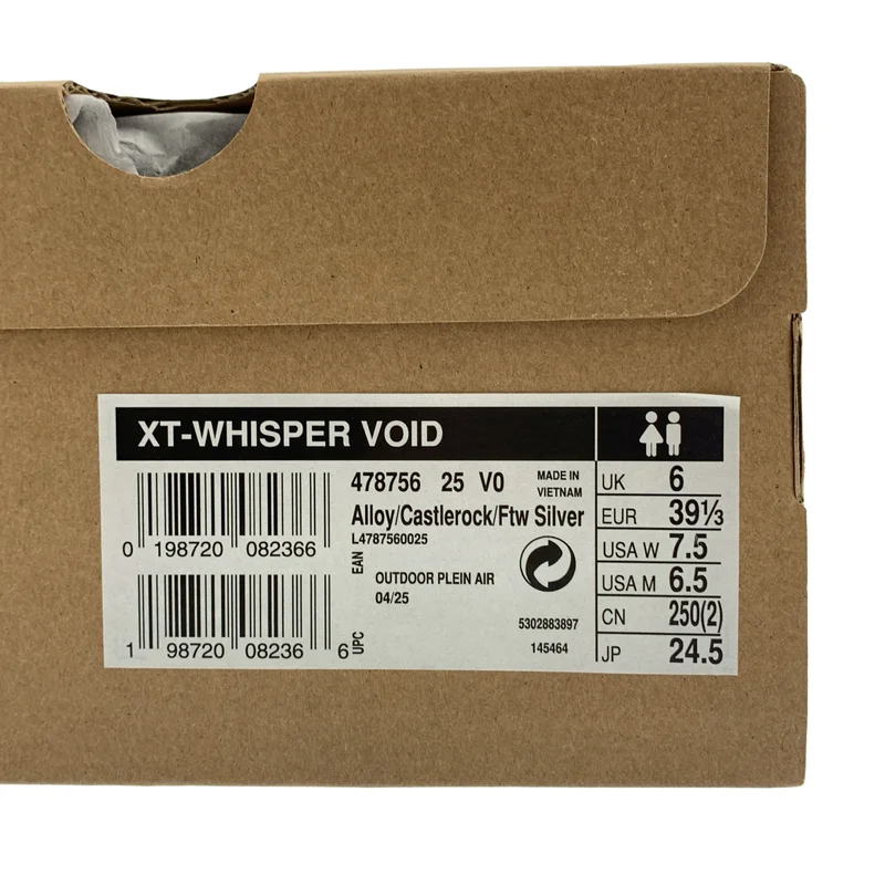 SALOMON / サロモン | XT-Whisper Void Alloy Castlerock スニーカー | 24.5 | レディース