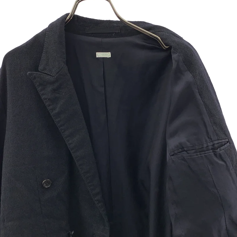 A.PRESSE / アプレッセ | Double Breasted Jacket リネン混 テーラードジャケット | 3 | メンズ