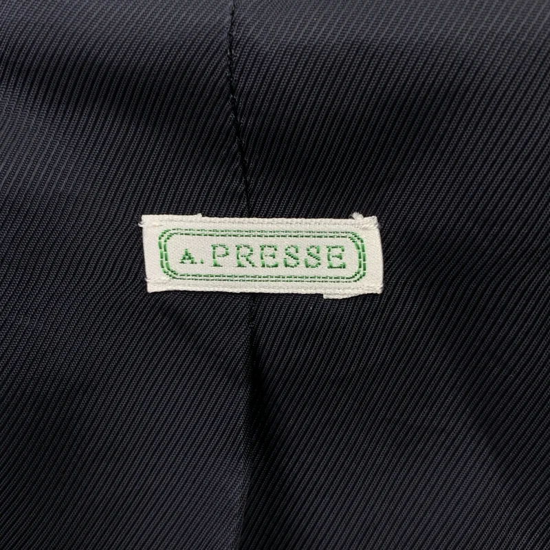 A.PRESSE / アプレッセ | Double Breasted Jacket リネン混 テーラードジャケット | 3 | メンズ