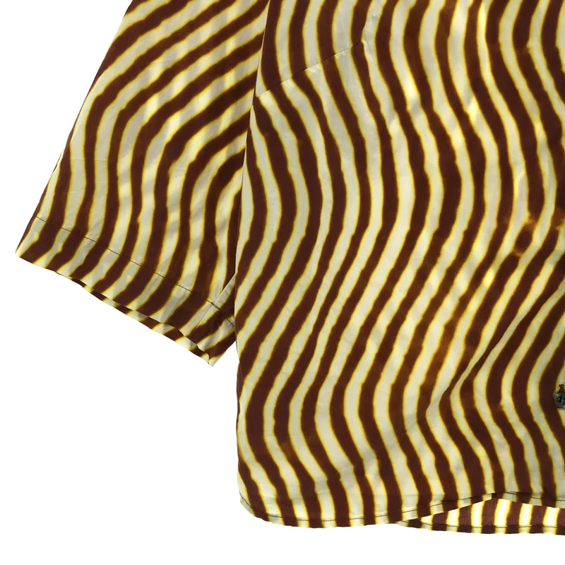 DRIES VAN NOTEN / ドリスヴァンノッテン | Len Lye / コットン オープンカラーシャツ | 36 | レディース