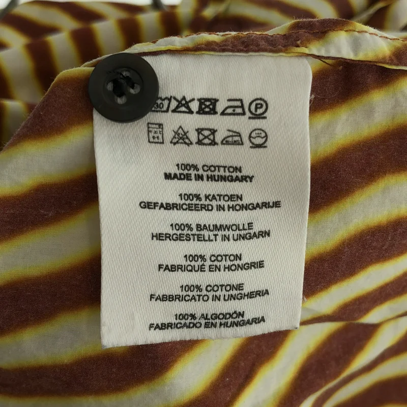 DRIES VAN NOTEN / ドリスヴァンノッテン | Len Lye / コットン オープンカラーシャツ | 36 | レディース