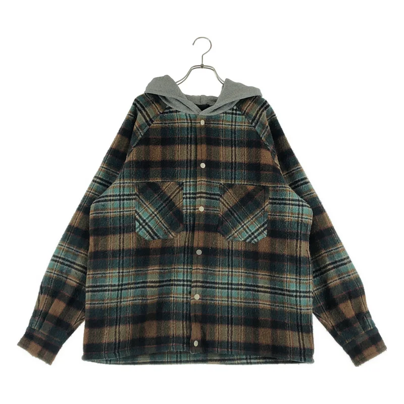 REPRESENT / リプレゼント | Hooded Flannel Jacket フード フランネル