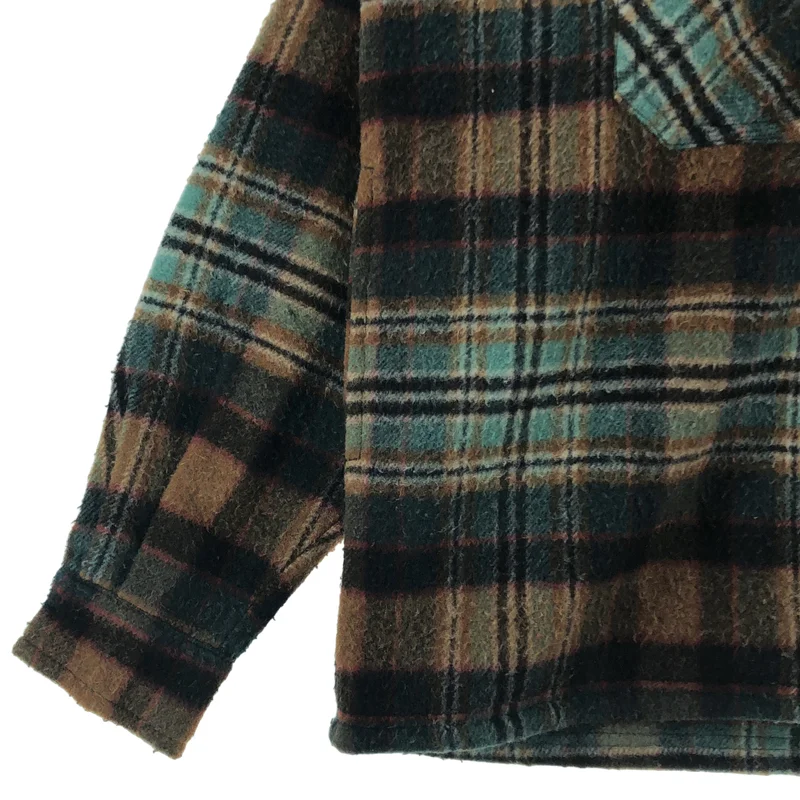 REPRESENT / リプレゼント | Hooded Flannel Jacket フード フランネル シャツジャケット | M | メンズ