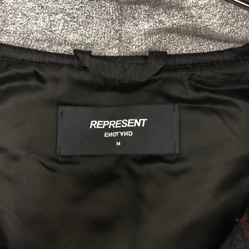 REPRESENT / リプレゼント | Hooded Flannel Jacket フード フランネル シャツジャケット | M | メンズ