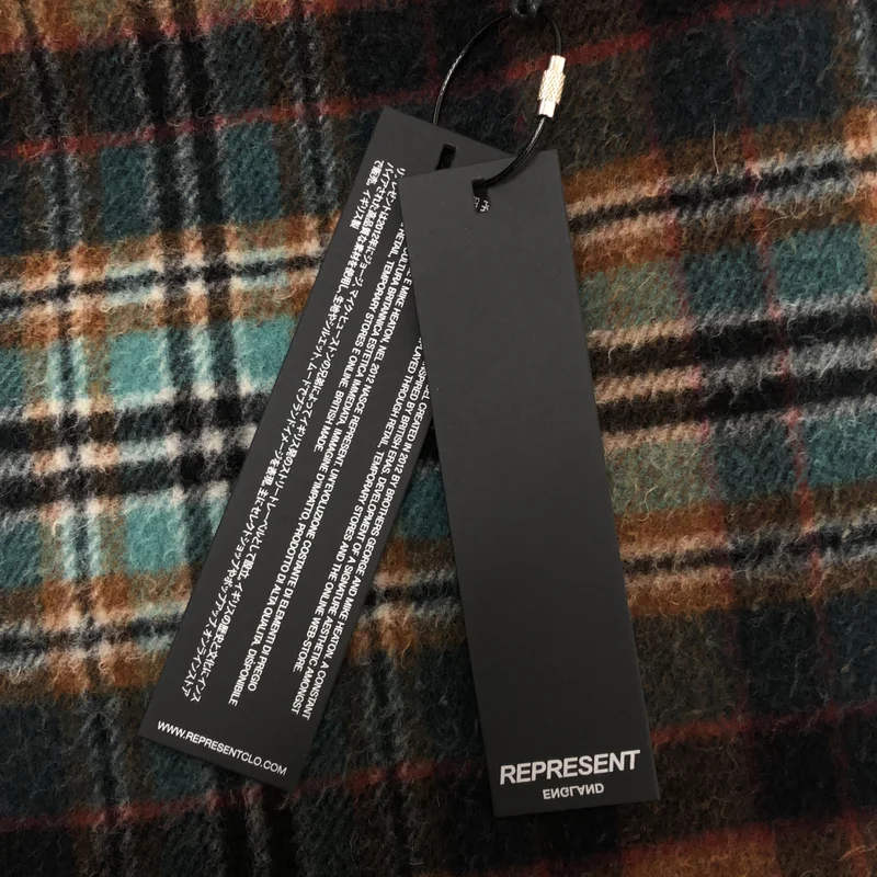REPRESENT / リプレゼント | Hooded Flannel Jacket フード フランネル シャツジャケット | M | メンズ