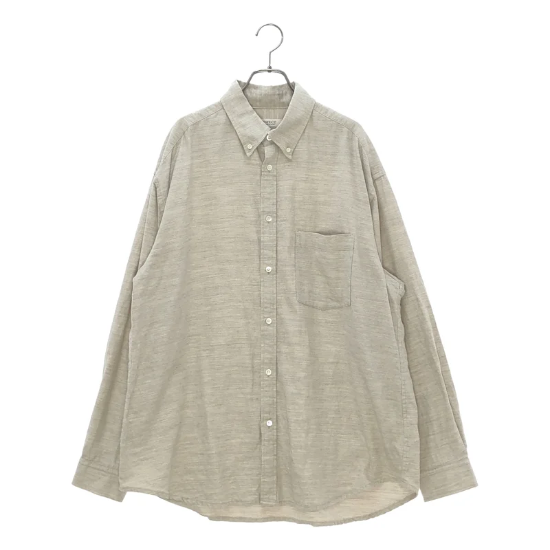 nest robe CONFECT / ネストローブコンフェクト | コットン ヤク ボタンダウンシャツ | 5 | メンズ