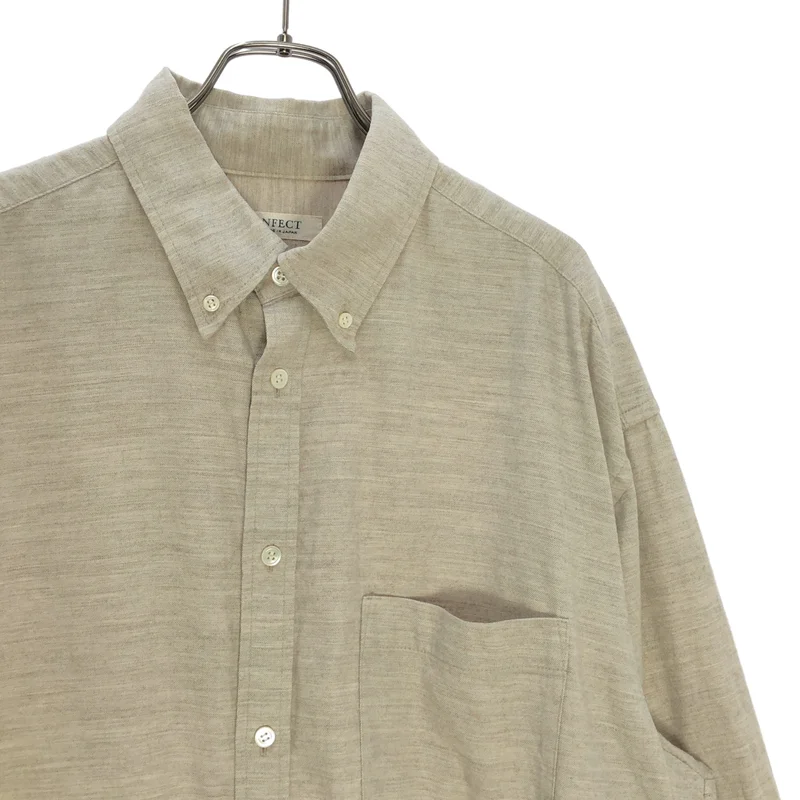 nest robe CONFECT / ネストローブコンフェクト | コットン ヤク ボタンダウンシャツ | 5 | メンズ