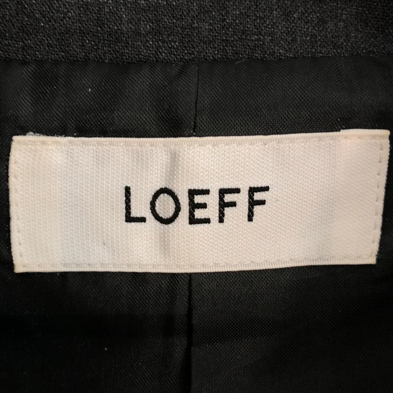 LOEFF / ロエフ | オーバーシルエット ベスト ジャケット / 総裏地 |