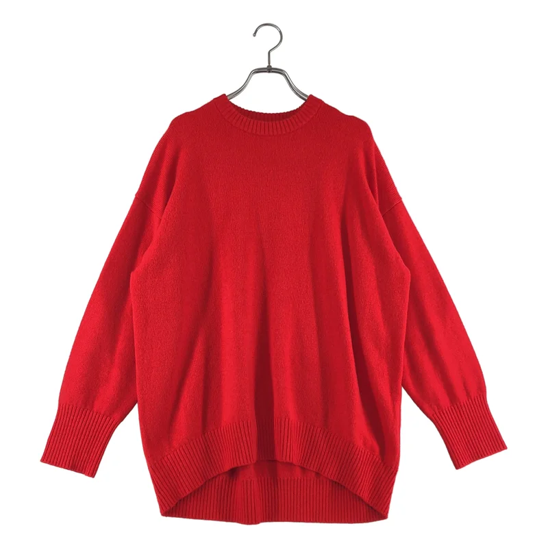 Tomorrowland MACPHEE / トゥモローランドマカフィー | NZ LAMB 9G / クルーネックプルオーバー ニット セーター | M | レディース