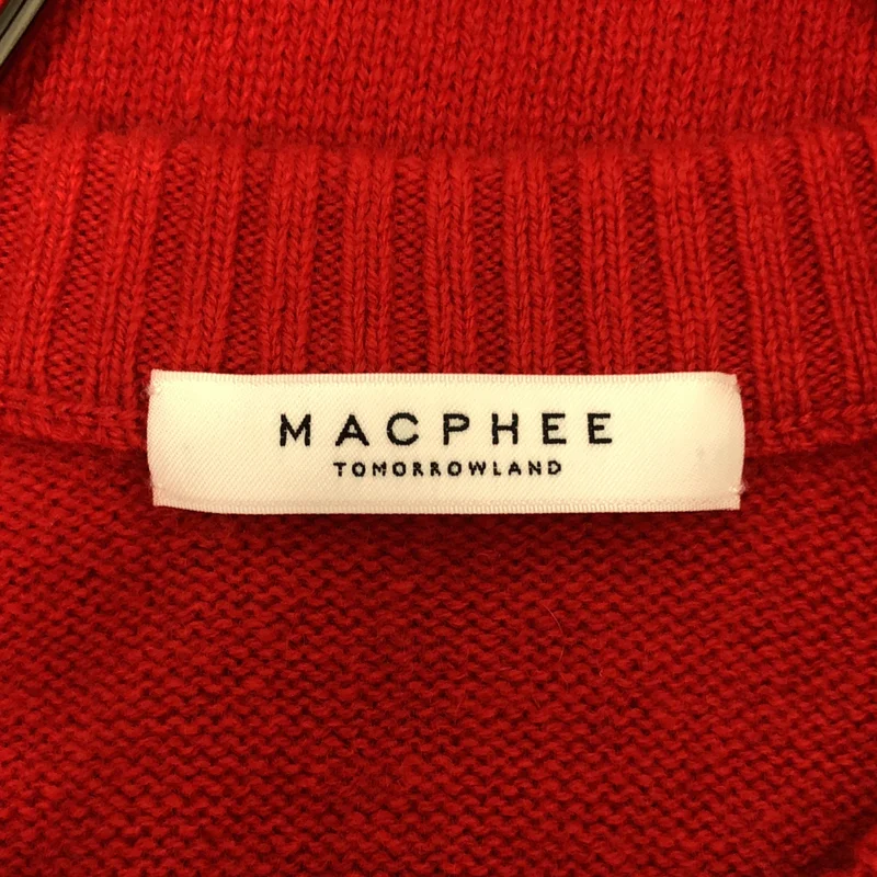 Tomorrowland MACPHEE / トゥモローランドマカフィー | NZ LAMB 9G / クルーネックプルオーバー ニット セーター | M | レディース