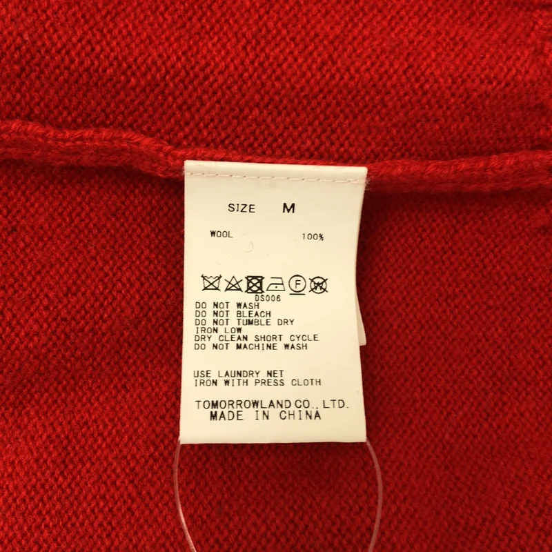 Tomorrowland MACPHEE / トゥモローランドマカフィー | NZ LAMB 9G / クルーネックプルオーバー ニット セーター | M | レディース