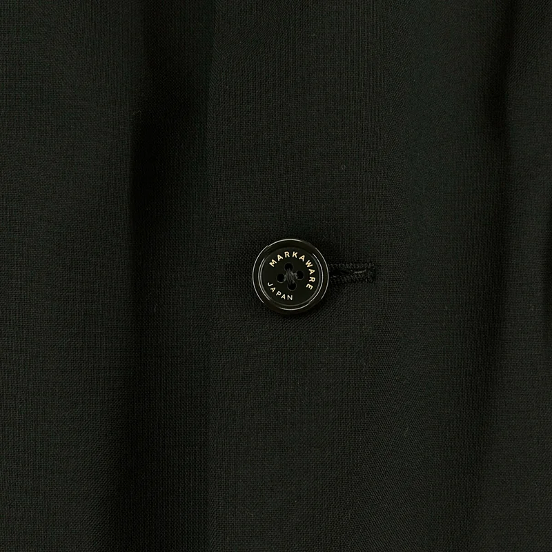 MARKAWARE / マーカウェア | 2024AW | ORGANIC WOOL TROPICAL SACK COAT / オーガニックウールトロピカル サックコート | 2 | メンズ