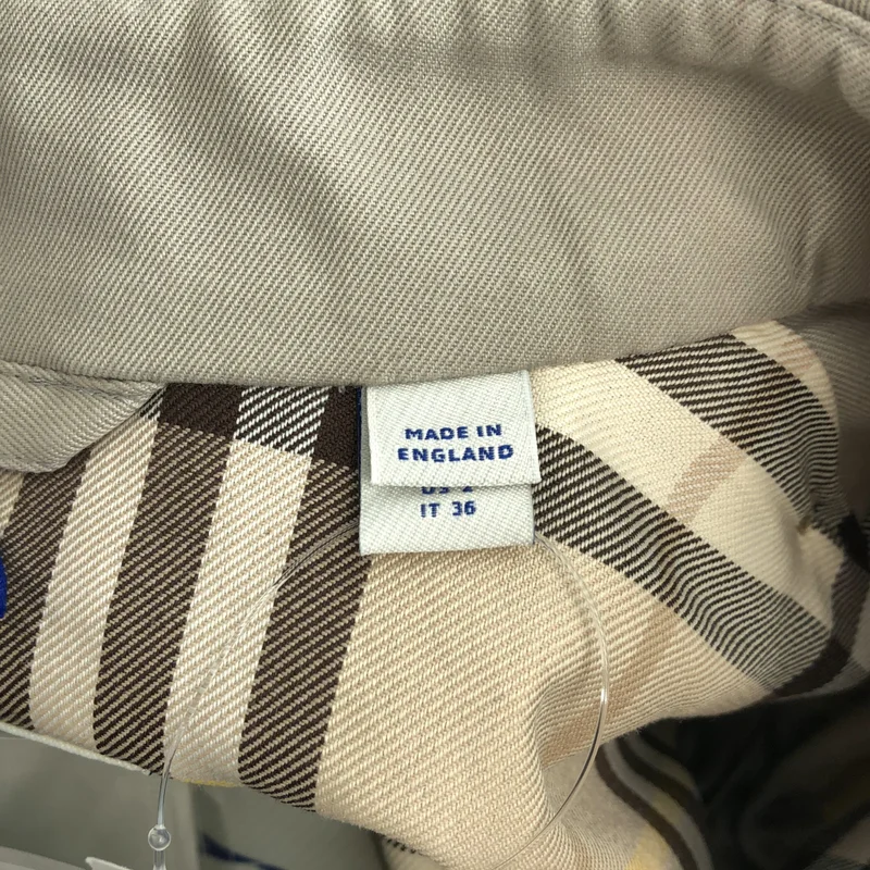 Burberry / バーバリー | コットン混 ダブルブレストトレンチコート | 36 | レディース