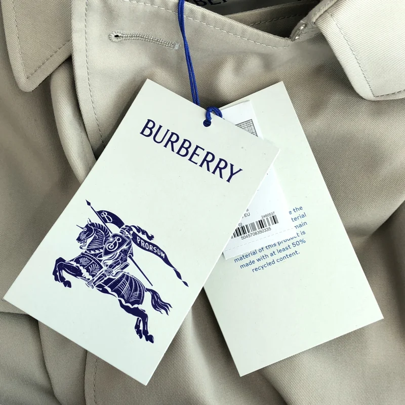 Burberry / バーバリー | コットン混 ダブルブレストトレンチコート | 36 | レディース