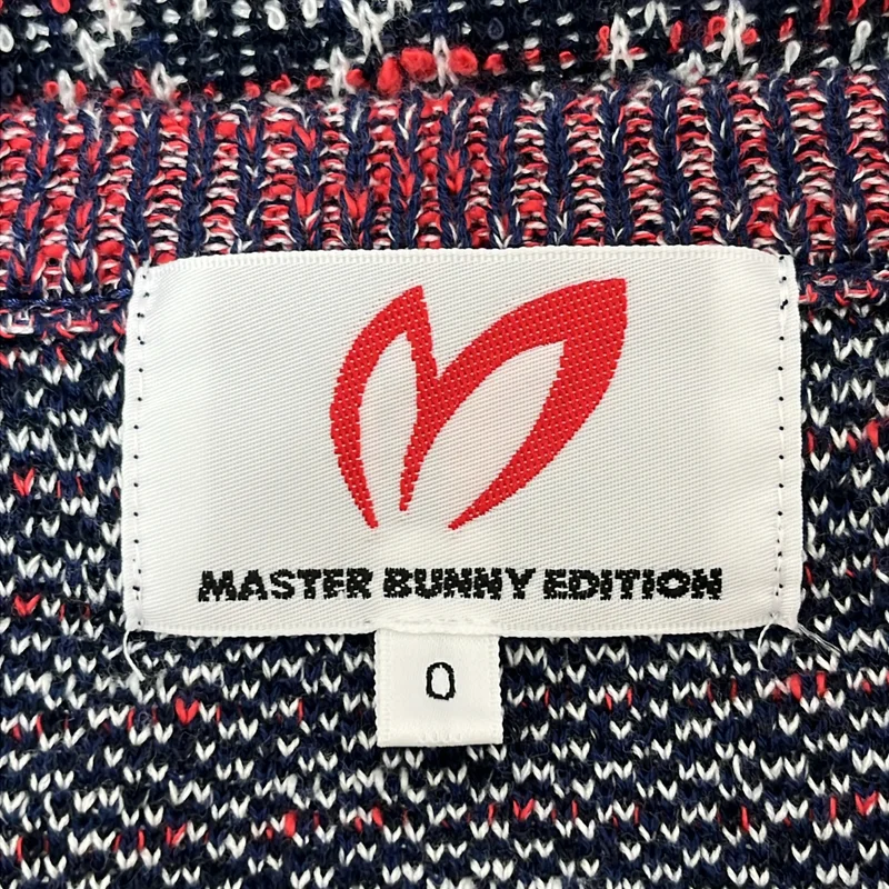 MASTER BUNNY EDITION  / マスターバニーエディション | コットン パッチロゴ クルーネックニット | 0 | レディース