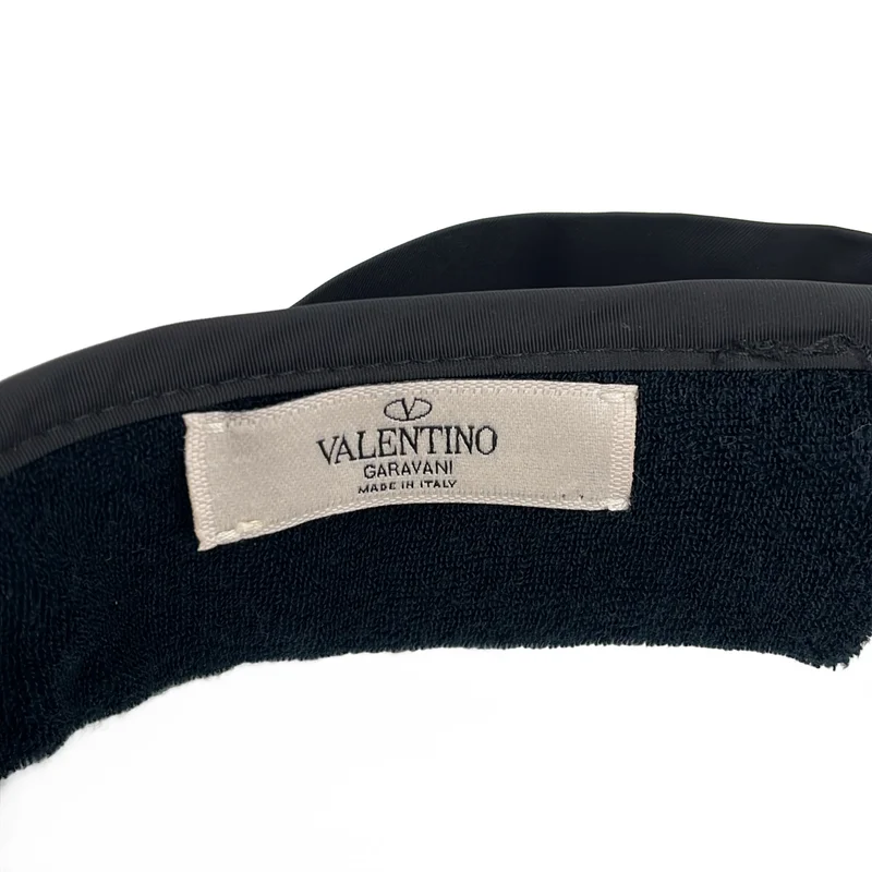 VALENTINO GARAVANI / ヴァレンティノガラヴァーニ | VLTN ロゴプリント サンバイザー |