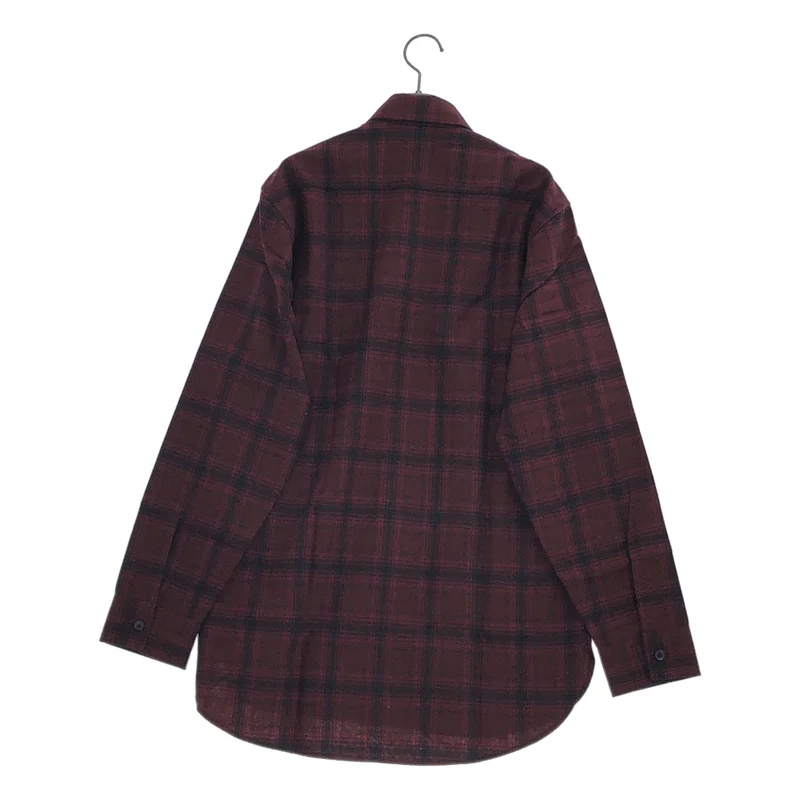 SAINT LAURENT PARIS / サンローランパリ | 2014AW | エディ期 チェックシャツ | 39 15 1/2 | メンズ