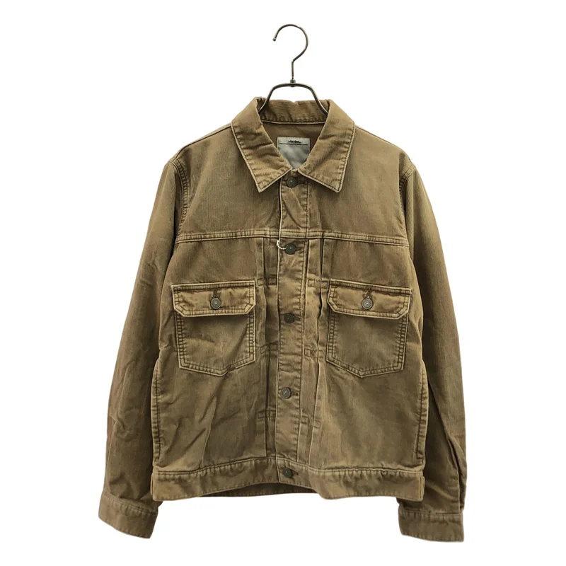 visvim / ビズビム | 101 CORDUROY JKT / パイソンパッチ コーデュロイ