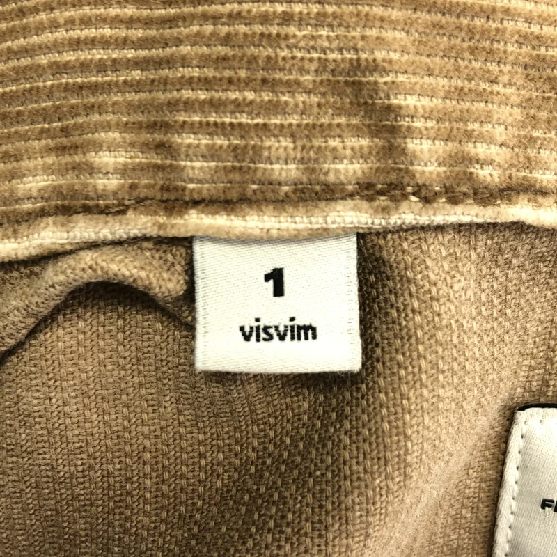 visvim / ビズビム | 101 CORDUROY JKT / パイソンパッチ コーデュロイ ロゴボタン ジャケット | 1 | メンズ
