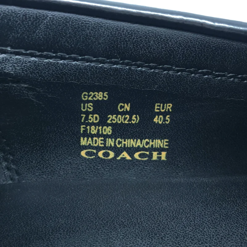 COACH / コーチ | レザー コインローファー | 7.5D | メンズ