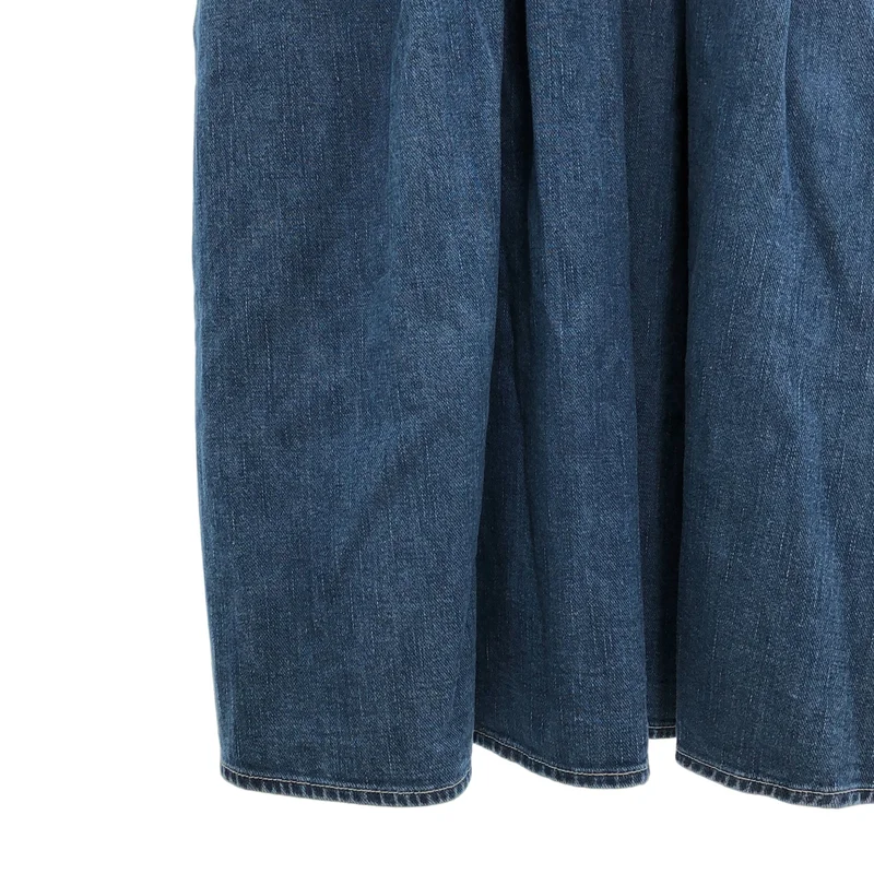 Graphpaper / グラフペーパー | Belted Denim Dress デニム ワンピース | 0 | レディース