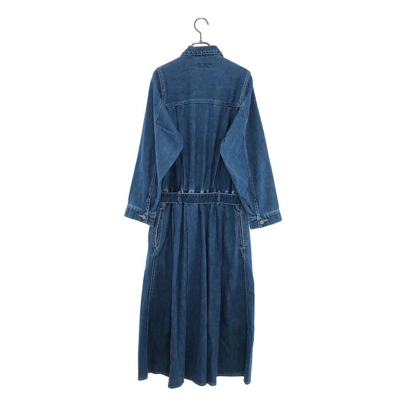 Graphpaper / グラフペーパー | Belted Denim Dress デニム ワンピース | 0 | レディース