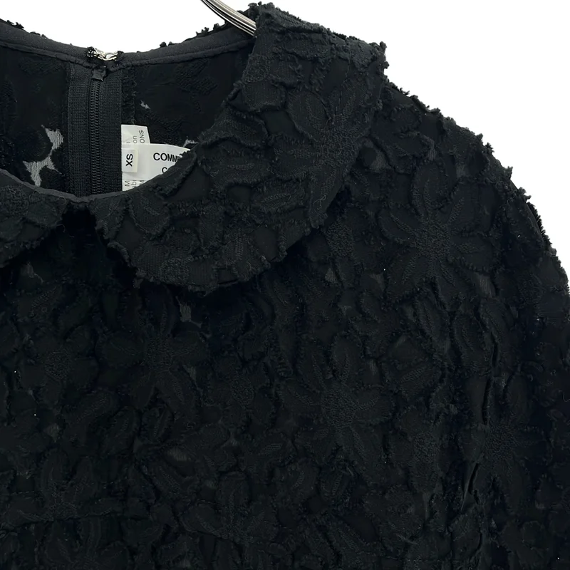 COMME des GARCONS COMME des GARCONS / コムコム | 2016AW | フラワージャガードレース ワンピース | XS | レディース