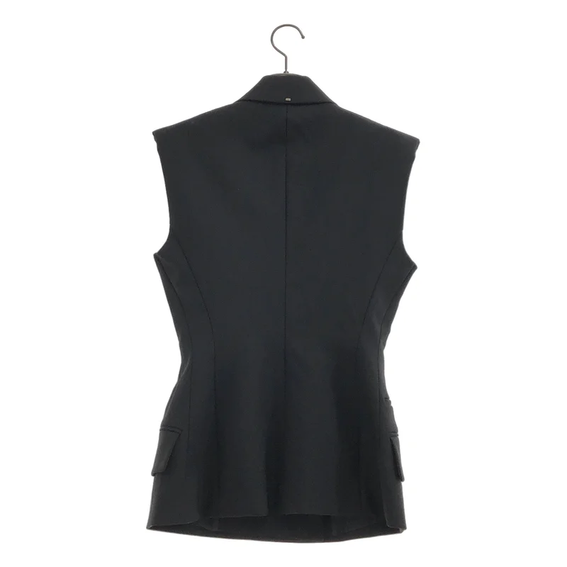 Sportmax / スポーツマックス | ピークドラペル ジレ ベスト | 40 | レディース