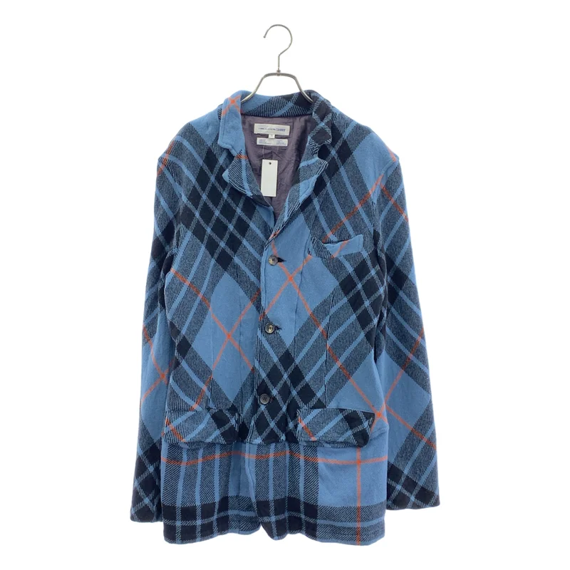 COMME des GARCONS SHIRT / コムデギャルソンシャツ | 2004AW | ウール縮絨 チェック 3B ジャケット | M | メンズ