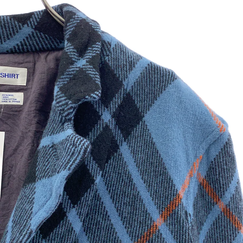 COMME des GARCONS SHIRT / コムデギャルソンシャツ | 2004AW | ウール縮絨 チェック 3B ジャケット | M | メンズ