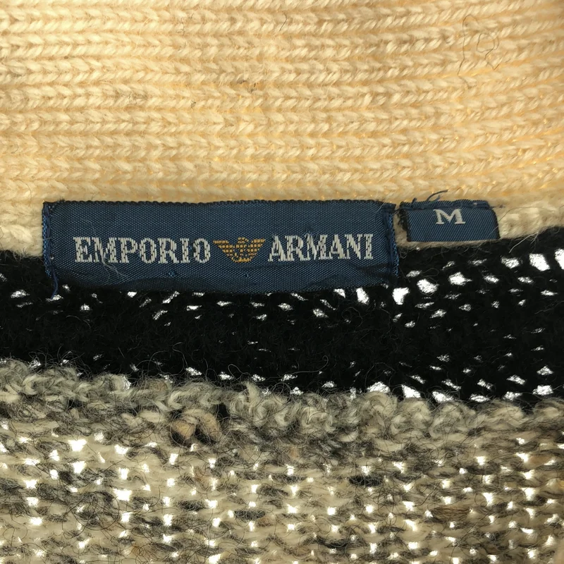 EMPORIO ARMANI / エンポリオアルマーニ | ウール Vネック カーディガン | M | メンズ