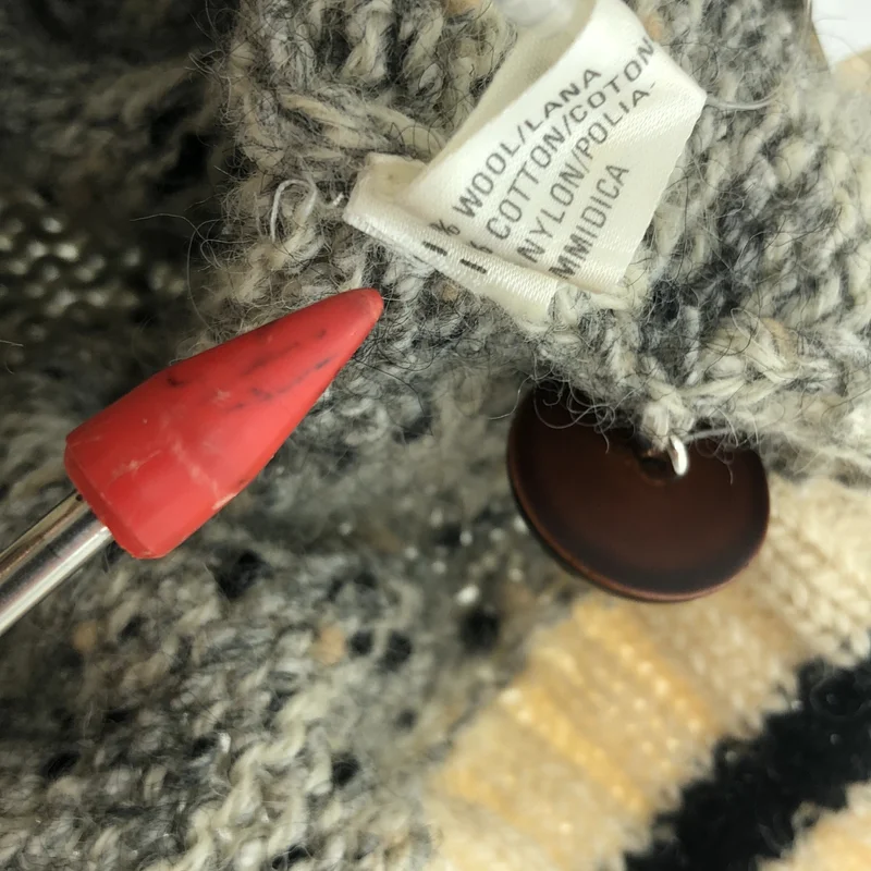 EMPORIO ARMANI / エンポリオアルマーニ | ウール Vネック カーディガン | M | メンズ