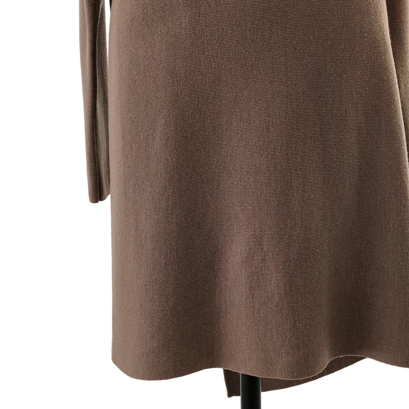 Maison Margiela / メゾンマルジェラ | 2015SS | ウール ベルテッド ラップ ニットワンピース | M | レディース