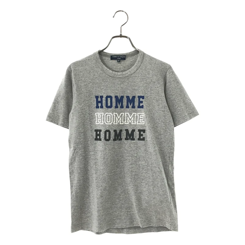 COMME des GARCONS HOMME / コムデギャルソンオム | 2012AW | ロゴプリントTシャツ | S | メンズ