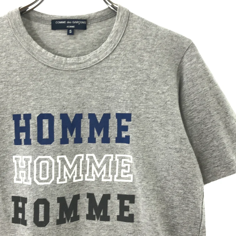 COMME des GARCONS HOMME / コムデギャルソンオム | 2012AW | ロゴプリントTシャツ | S | メンズ