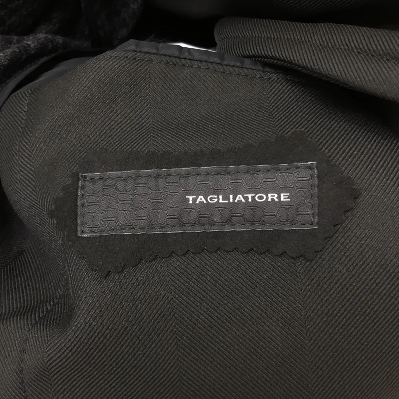 TAGLIATORE / タリアトーレ | ナイロン ウール ベルテッドコート | 46 | メンズ