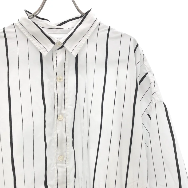 S.F.C (SFC) / エスエフシー | 2026SS | COTTON STRIPE OPEN COLLAR SHIRT ストライプ オープンカラーシャツ | XXL | メンズ