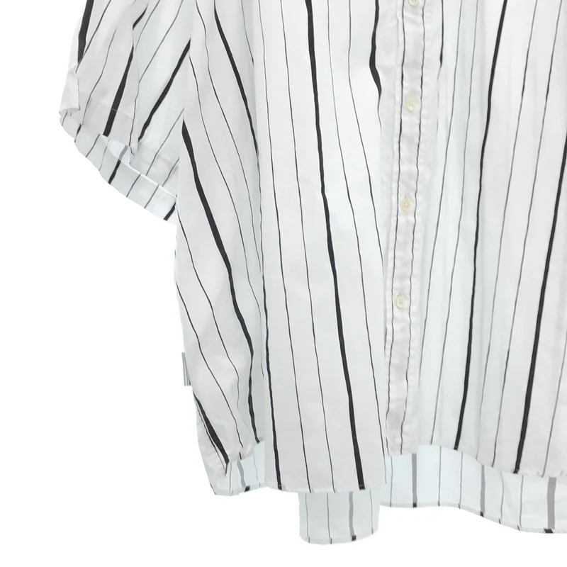 S.F.C (SFC) / エスエフシー | 2026SS | COTTON STRIPE OPEN COLLAR SHIRT ストライプ オープンカラーシャツ | XXL | メンズ