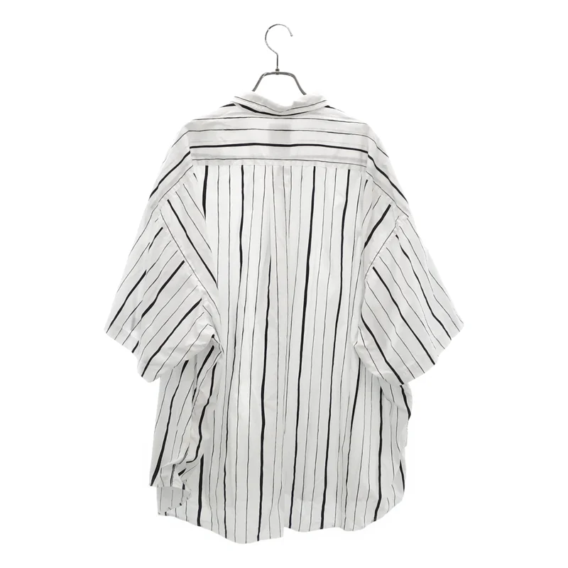 S.F.C (SFC) / エスエフシー | 2026SS | COTTON STRIPE OPEN COLLAR SHIRT ストライプ オープンカラーシャツ | XXL | メンズ