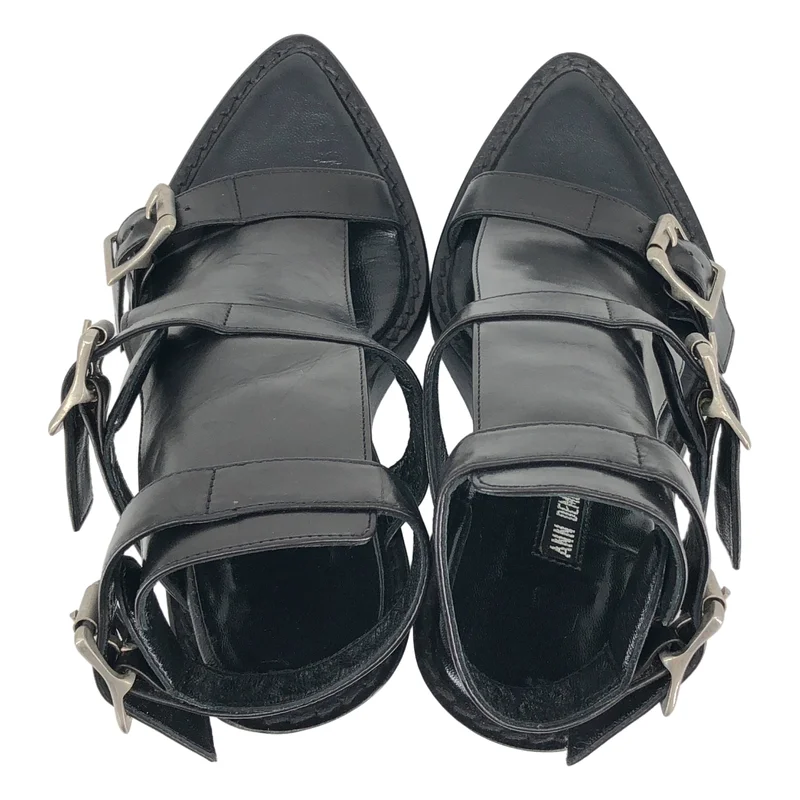 ANN DEMEULEMEESTER / アンドゥムルメステール | レザー サンダル | 36 | レディース